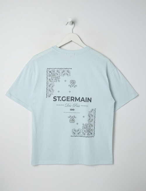 No Issue St Germain Paisley Short Sleeve Tee, Ice product photo View 02 L