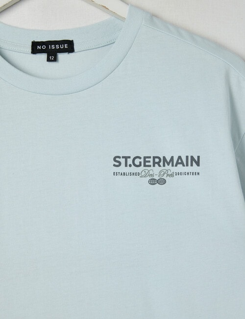 No Issue St Germain Paisley Short Sleeve Tee, Ice product photo View 03 L