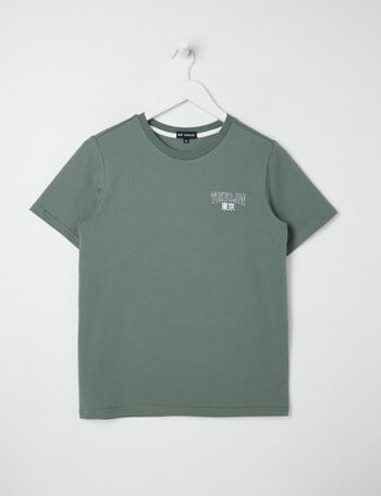 No Issue Tokyo Tiger Short Sleeve Tee, Moss product photo