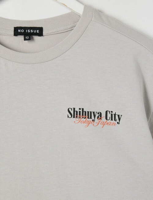No Issue Shibuya Photo Short Sleeve Tee, Sand product photo View 03 L