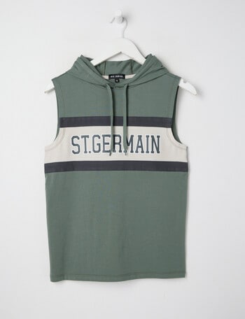 No Issue St Germain Hooded Tank, Moss product photo