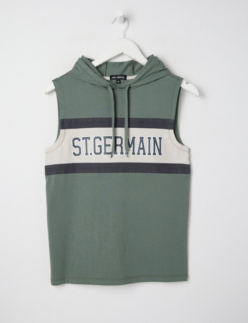 No Issue St Germain Hooded Tank, Moss product photo