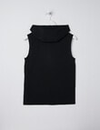 No Issue St Germain Hooded Tank, Black product photo View 02 S