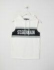 No Issue St Germain Hooded Tank, White product photo
