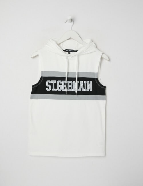 No Issue St Germain Hooded Tank, White product photo