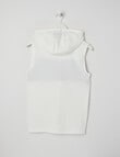 No Issue St Germain Hooded Tank, White product photo View 02 S