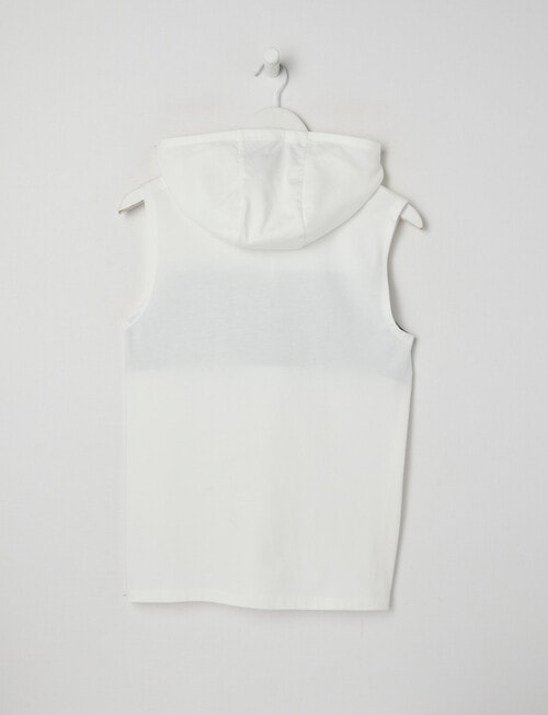 No Issue St Germain Hooded Tank, White product photo View 02 L