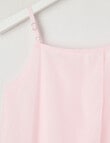 Mac & Ellie Embroidered Flower Cami, Blush product photo View 04 S