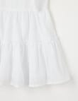 Mac & Ellie Broderie Daisy Frill Dress, White product photo View 02 S