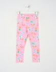 Mac & Ellie Summer Fun Full Length Legging, Candy Pink product photo