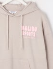 Switch Malibu Sports Oversized Hoodie, Stone product photo View 03 S