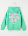 Mac & Ellie Athletics Club Pull On Hoodie, Jade product photo View 02 S