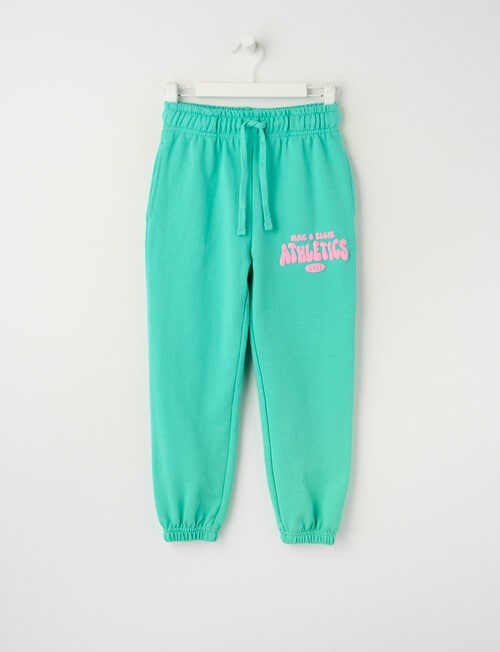 Mac & Ellie Athletics Club Trackpant, Jade product photo