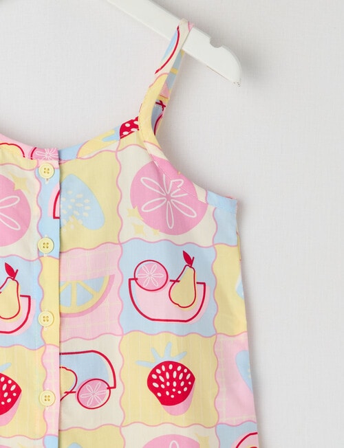 Sleep Mode Bonne Appetit Cami PJ Set, Pink, 2-8 product photo View 02 L