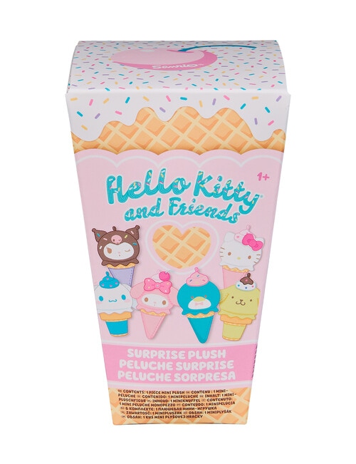 Hello Kitty Ice Cream Surprise Soft Toy, Assorted product photo