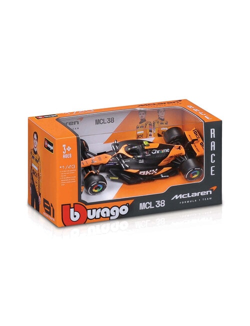 Bburago 1:43 F1 McLaren 2024 #4 Lando Norris product photo