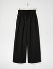 Switch Mia Tie Waist Linen Blend Pant, Black product photo