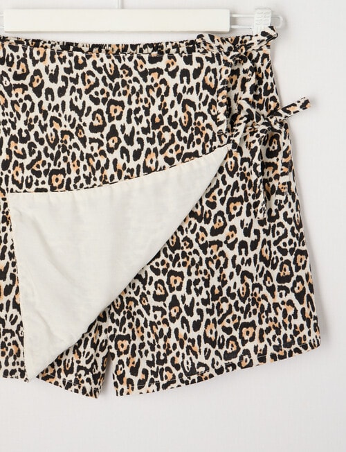 Switch Animal Mia Linen Blend Skort, Natural product photo View 04 L