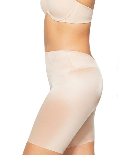 Nancy Ganz Body Skiins Plunge Waist Thigh Shaper, Taupe product photo View 03 L