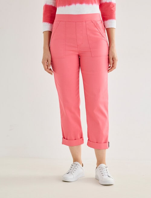 Line 7 Pace Capri Pant, Pink product photo View 03 L