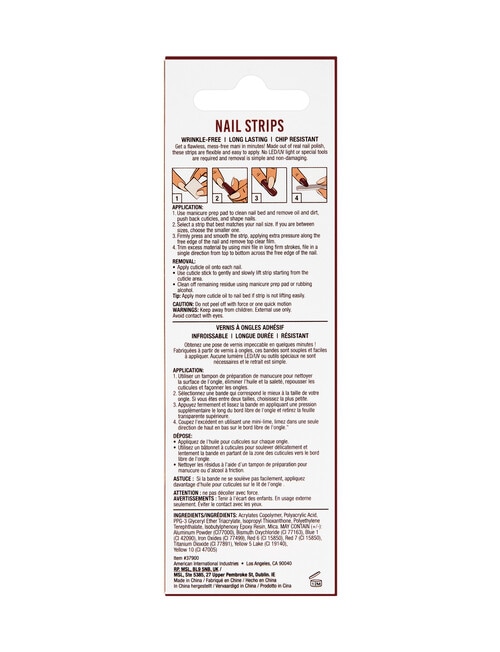 Ardell Nail Addict Strips, Copper Crush product photo View 04 L