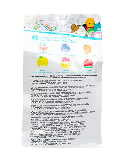 Squishmallows 12cm Scented Mystery Squad Soft Toy, Series 23, Assorted product photo View 09 L