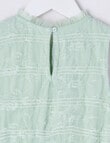Mac & Ellie Party Collection Frill Tulle Embroidery Dress, Mint product photo View 02 S