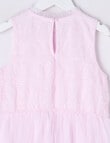 Mac & Ellie Party Collection Frill Tulle Embroidery Dress, Pink product photo View 02 S