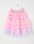 Mac & Ellie Tiered Tulle Skirt, Pink product photo