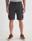Kauri Trail Ripstop Cargo Shorts, Charcoal product photo