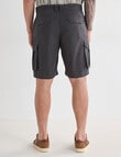 Kauri Trail Ripstop Cargo Shorts, Charcoal product photo View 02 S