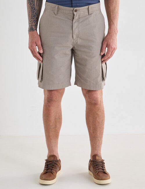 Kauri Trail Ripstop Cargo Shorts, Taupe product photo