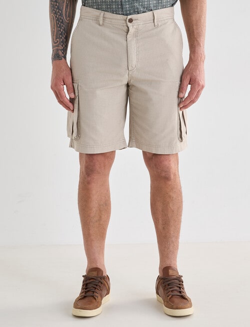 Kauri Trail Ripstop Cargo Shorts, Sand product photo