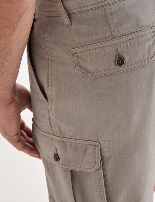 Kauri Trail Ripstop Cargo Shorts, Taupe product photo View 05 L