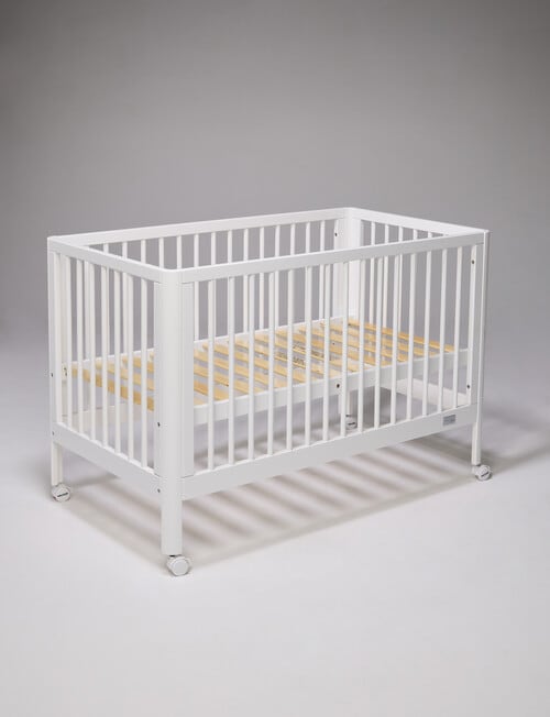 Babyhood Luna Cot, White product photo View 02 L
