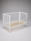 Babyhood Luna Cot, White product photo View 04 S