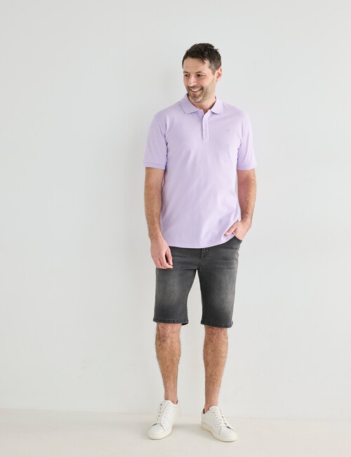 Chisel Ultimate Polo Shirt, Mauve product photo View 03 L