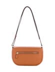 Guess Calebra Convertible Crossbody Flap Bag, Cognac product photo View 02 S