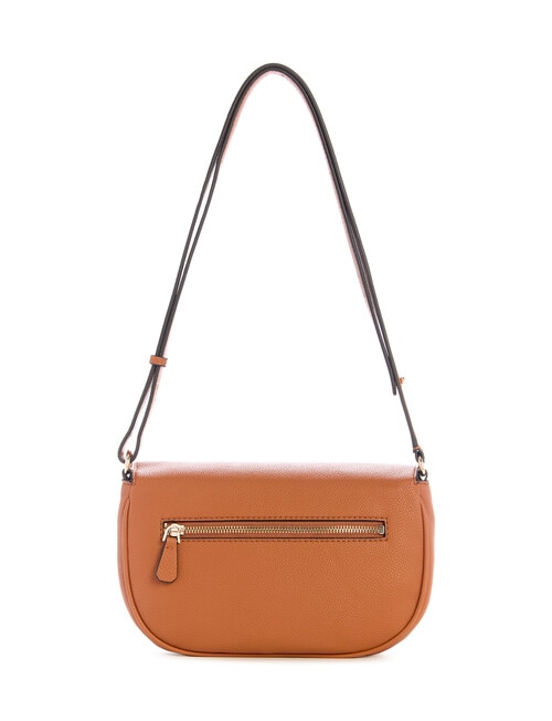 Guess Calebra Convertible Crossbody Flap Bag, Cognac product photo View 02 L