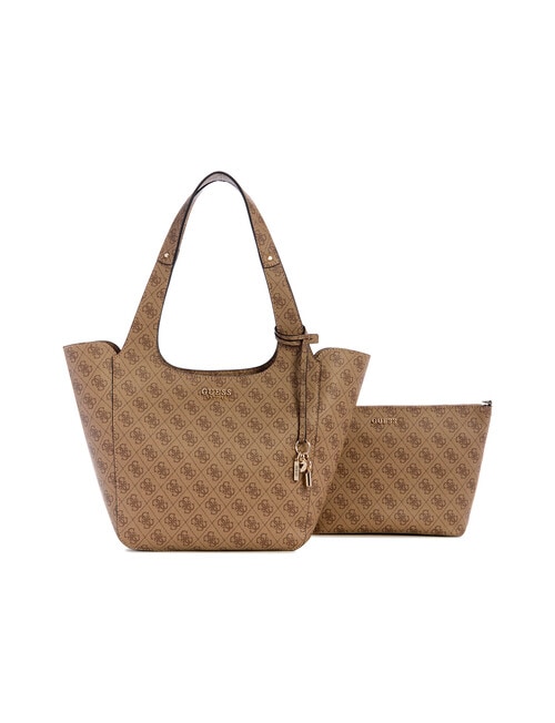 Guess Calista Tote Bag, Latte Logo product photo