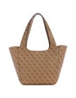 Guess Calista Tote Bag, Latte Logo product photo View 02 S