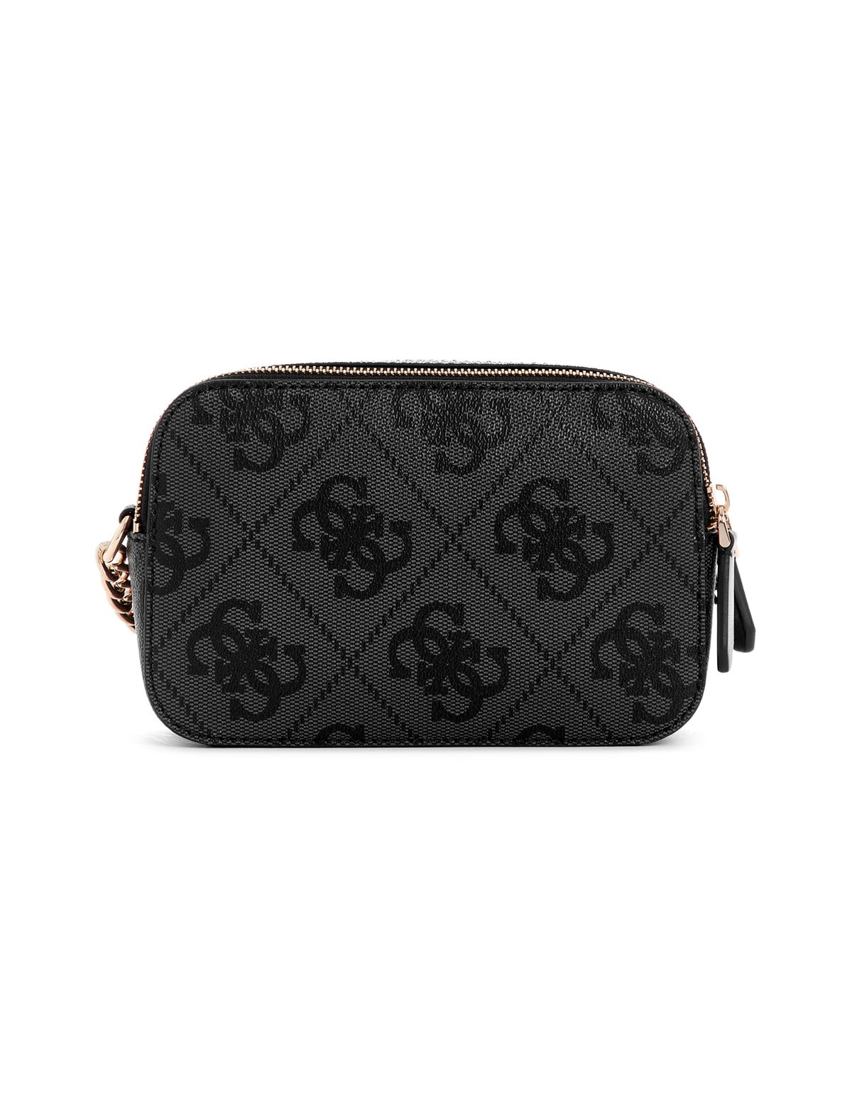 Guess Noelle II Camera Crossbody Bag, Coal Logo Handbags