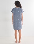 Zest Sleep Butterfly T-shirt Nightie, Tarragon, 8-22 product photo View 02 S