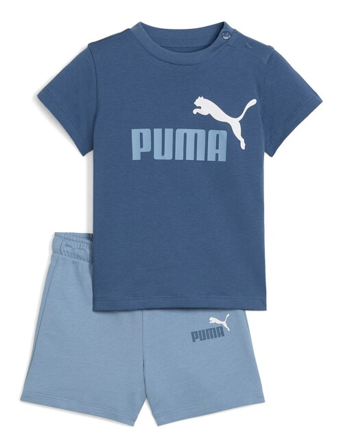 Puma Essential Tee & Shorts Set, Dark Indigo product photo