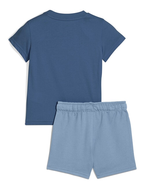 Puma Essential Tee & Shorts Set, Dark Indigo product photo View 02 L