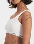 Bonds Originals VBR Crop Bra, White product photo View 02 S