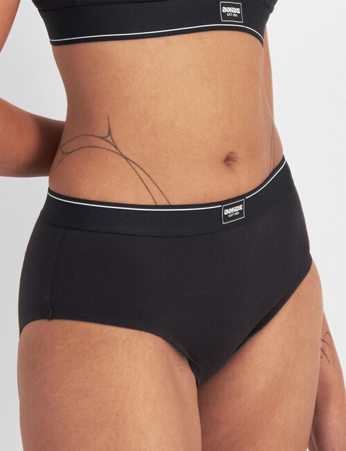 Bonds H/H Full Brief, Black product photo View 02 L