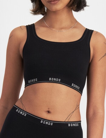 Bonds Originals VBR Crop Bra, Black product photo