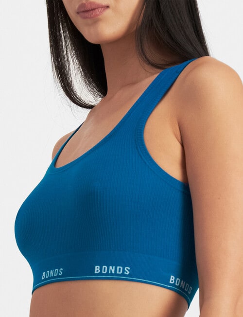 Bonds Originals Crop Bra, Under The Sea product photo View 02 L