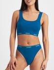 Bonds Originals Crop Bra, Under The Sea product photo View 04 S